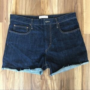 Isabel Marant E'toile Dark Wash Denim Shorts